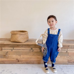 韓国ファッション オーバーオール ストラップパンツ パイルズボン ベビー 新生児 キッズ 子供服