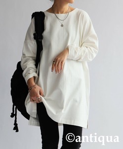 T 恤/上衣 女士 长袖 antiqua 长T恤