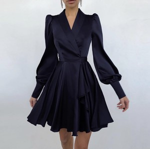 Casual Dress V-Neck One-piece Dress