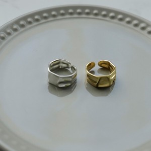 【nsa-r30059】【SILVER925（ゴールド／K18コーティング）】リング 指輪 シルバー タタキ ring