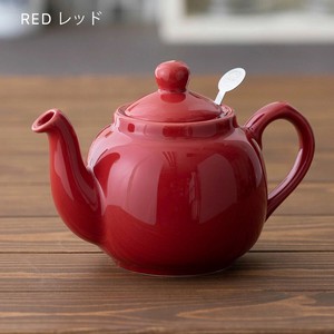 London Pottery Tea Pot Red 600 ml 2 Cup Attached