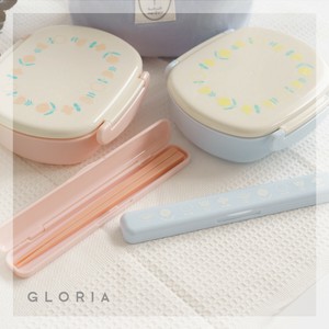 round flower はしケースセット　お弁当箱　雑貨　かわいい　カトラリー　箸