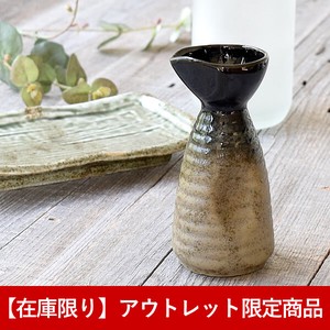 4 Izakaya Sake bottle Tokkuri Japanese Sake Cup Made in Japan Mino Ware