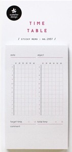 Planner/Diary Table 50-pcs