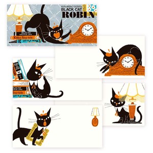 HYOGENSHA Cat ROBIN Letter paper "Ippitsusen"