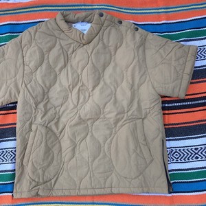 Jacket Pullover Quilted Short-Sleeve