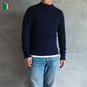 Sweater/Knitwear High-Neck Cotton