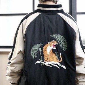 Tiger刺繍スカジャン（tiger embroidery sukajan）2022秋冬新作