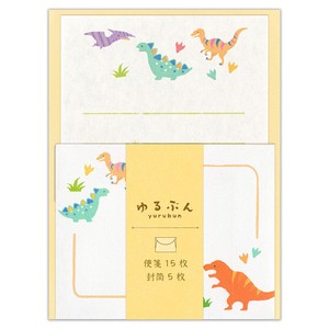 信件套装 恐龙 日本制造