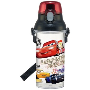 食洗機対応 直飲みプラ製ワンタッチクリアボトル 【カーズ 23】 スケーター