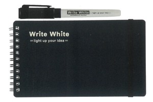 【Write Write】ホワイトボードノート スリムノート（NV）　D085-83
