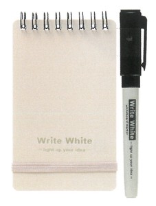 【Write White】ホワイトボードノート　メモ（PK）　D065-23