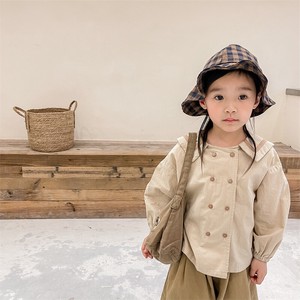 韓国ファッション　麻綿　セーラーシャツ　ベビー　新生児　キッズ　子供服