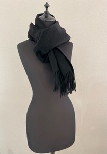 Thick Scarf Brushing Fabric Plain Color Scarf