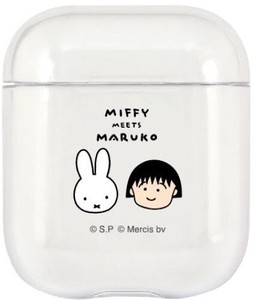 miffy meets maruko AirPods クリアケース miffy meets maruko MF-353A