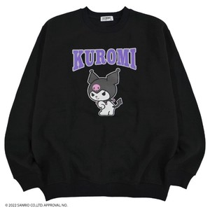 Sweatshirt Kuromi Sanrio Wool-Lined Sweatshirt Printed