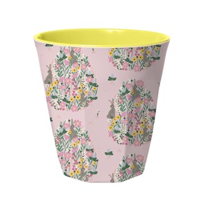 ライス プリントメラミンカップ Soft Pink Bunny【メラミン食器/デンマークブランド/タイ製】
