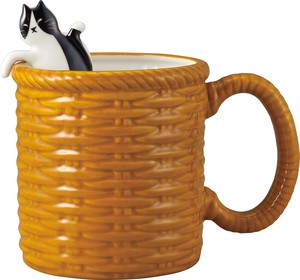 Basket Mug Cat
