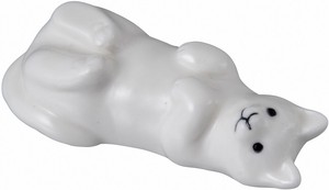 筷架 白色 猫