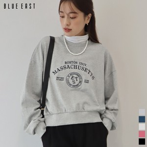 Embroidery Print Short Sweat