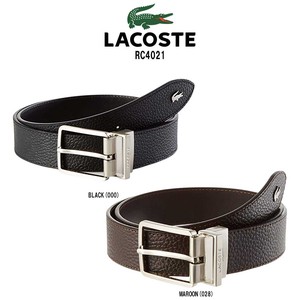 LACOSTE(ラコステ)レザー ベルト ビジネス スーツ 牛革 小物 メンズ RC4021