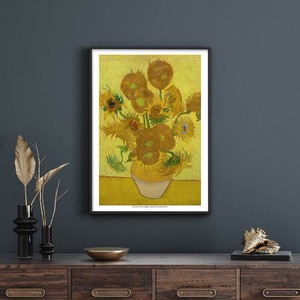 Vincent Van Gogh ゴッホ ひまわり 名画 ポスター miim A3 A4 高品質アートプリント//PO72