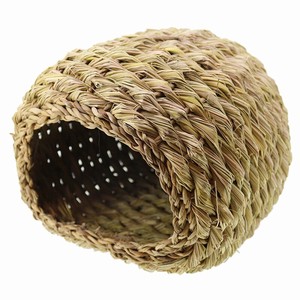 ［ドギーマンハヤシ］手編みのナチュハウス ドーム 小動物用品 ケージ内装品
