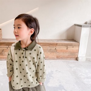 韓国スタイル　ワッフルシャツ　ベビー　新生児　キッズ　子供服