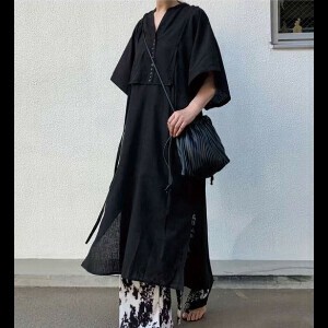 Casual Dress Summer Kaftan Shirt Dress Spring Georgette