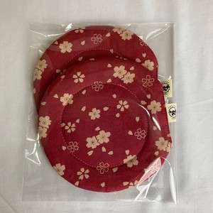 【2枚セット】和柄コースター 桜 ピンク　日本製 namiotoオリジナル