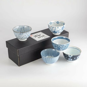 藍染五様 煎茶揃セット