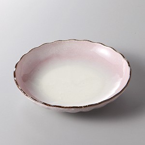 美濃焼 食器 小雪紫菊型4．0皿 MINOWARE TOKI 美濃焼
