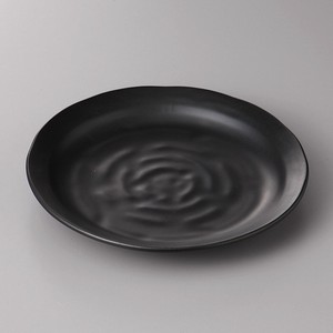 美濃焼 食器 黒マット6．0皿 MINOWARE TOKI 美濃焼