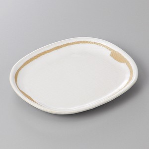 Mino ware Main Plate Small Koban