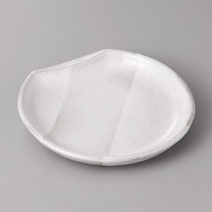 美濃焼 食器 白釉重ね5寸半月皿 MINOWARE TOKI 美濃焼