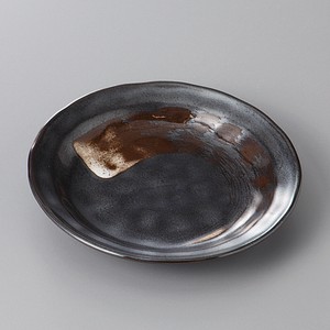 美濃焼 食器 鉄結晶刷毛タタキ4．0皿 MINOWARE TOKI 美濃焼