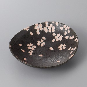 美濃焼 食器 染付桜楕円皿（小） MINOWARE TOKI 美濃焼