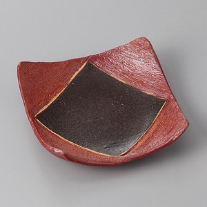 美濃焼 食器 黒釉櫛目正角皿（手造） MINOWARE TOKI 美濃焼