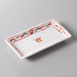 美濃焼 食器 古典赤絵長角皿銘々皿 MINOWARE TOKI 美濃焼