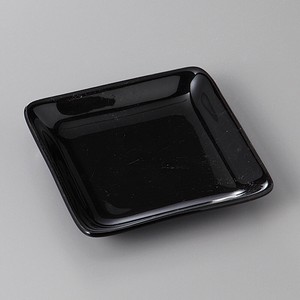Mino ware Main Plate black