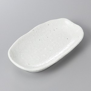 Mino ware Main Plate White