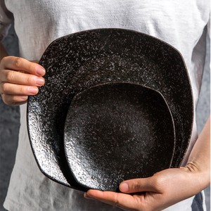 雪花陶磁器 シンプルな皿 野菜皿 YMA1447