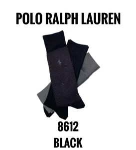 POLO RALPH LAUREN(ポロ ラルフローレン) 3枚組 メンズ ビジネスソックス 8612PK