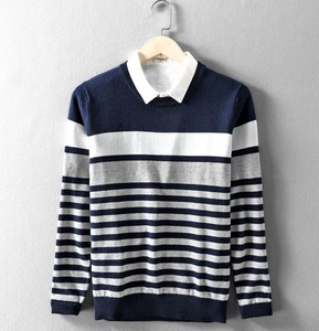 Sweater/Knitwear Stripe Casual