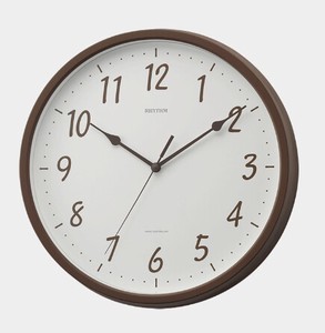 Case Unit Rhythm Clock/Watch Radio Waves Wall Clock 8 522 C06