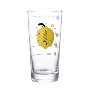 Lemon Sour Glass Indication Made in Japan made Japan