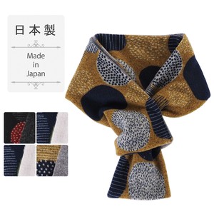 Thick Scarf Polka Dot Made in Japan