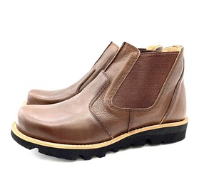 Ladies Boots Super Brown natural Tochigi Leather Made in Japan