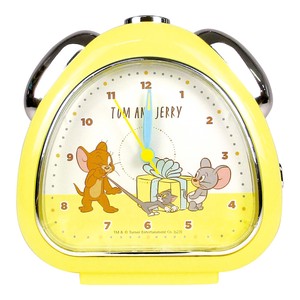 Tom and Jerry Rice Ball Clock Art 2 Yellow