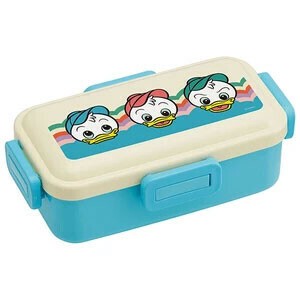 抗菌ふわっと弁当箱 530ml ディズニーレトロ/ヒューイ、デューイ、ルーイ スケーター PFLB6AG